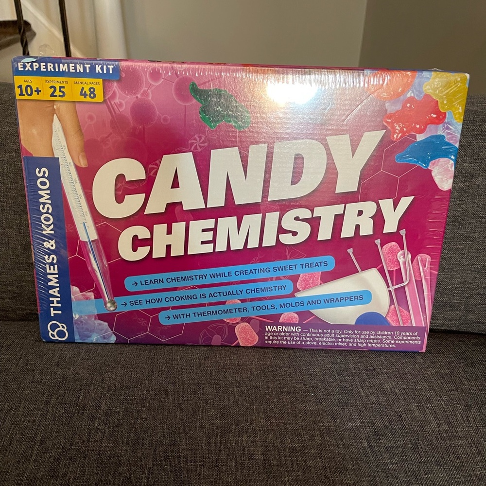 Thames & Kosmos Candy Chemistry Science Experiment & Candy Making Kit